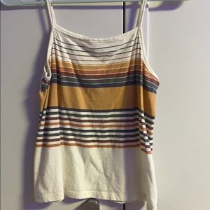 Stripped tank top